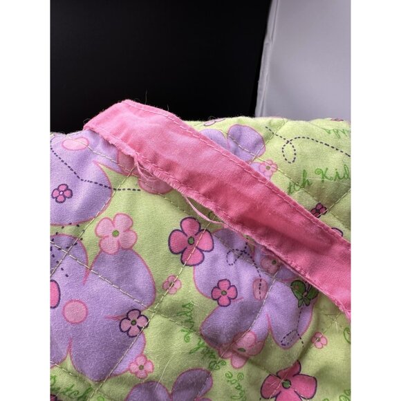 Vintage 2005 Cabbage Patch Doll Diaper Bag changing Mat Pink Green Y2K READ - Picture 2 of 8